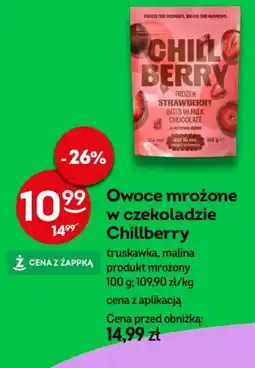 Żabka Owoce mrożone w czekoladzie Chillberry oferta