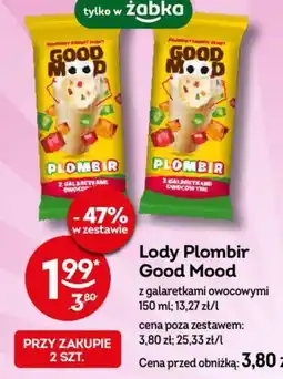 Żabka Lody Plombir Good Mood oferta