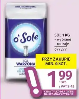 Selgros Sól Warzona o'Sole oferta