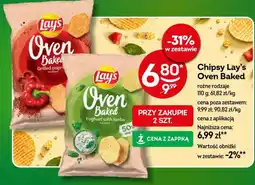 Żabka Chipsy Lay's Oven Baked oferta