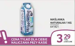 Selgros Maślanka Naturalna Mrągowska oferta