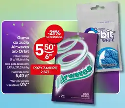 Żabka Guma do żucia Airwaves lub Orbit oferta