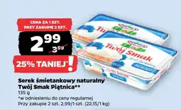 Netto Serek śmietankowy naturalny Twój Smak Piątnica** oferta