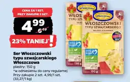 Netto Ser Włoszczowski typu szwajcarskiego Włoszczowa oferta