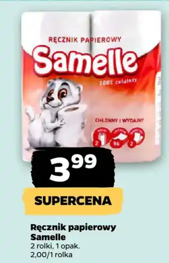 Netto Ręcznik papierowy Samelle oferta