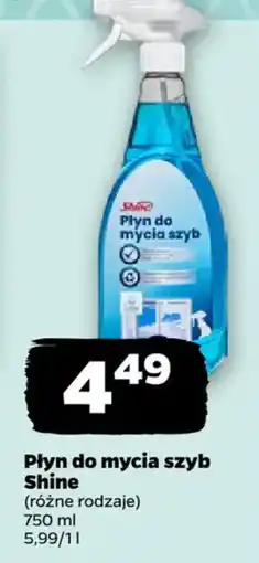 Netto Płyn do mycia szyb Shine oferta