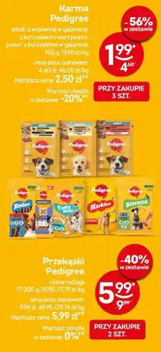 Żabka Karma Pedigree oferta