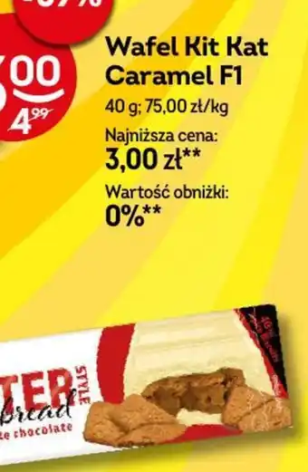Żabka Wafel Kit Kat Caramel F1 oferta