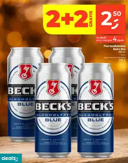Dealz Piwo bezalkoholowe Beck's Blue oferta