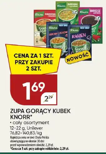Zupa Gorący Kubek Knorr