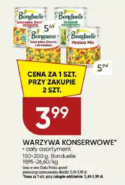 Chata Polska Warzywa konserwowe Bonduelle oferta