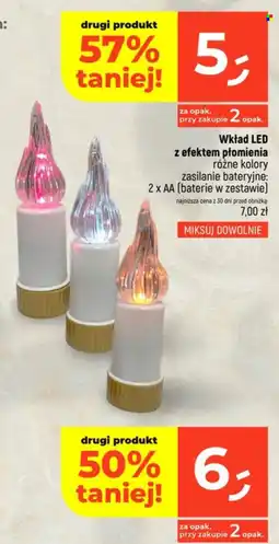 Dealz Wkład LED z efektem płomienia oferta