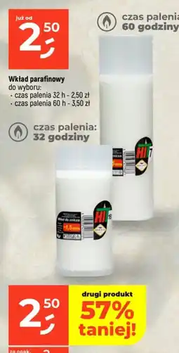 Dealz Wkład parafinowy oferta