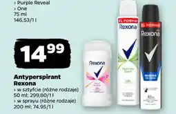 Netto Antyperspirant Rexona oferta