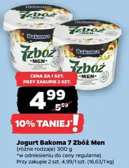 Netto Jogurt Bakoma 7 Zbóż Men oferta