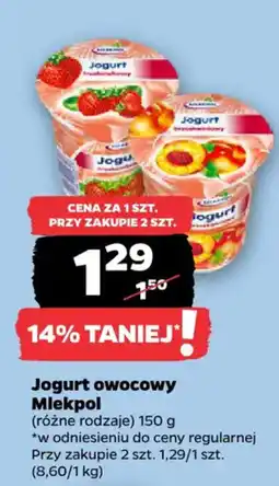 Netto Jogurt owocowy Mlekpolski oferta
