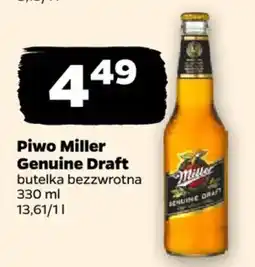 Netto Piwo Miller Genuine Draft oferta