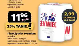 Netto Piwo Żywiec Premium oferta