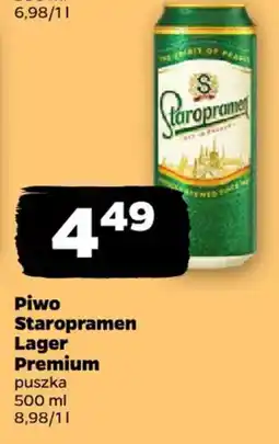 Netto Piwo Staropramen Lager Premium oferta