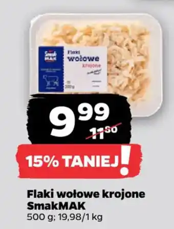 Flaki wołowe krojone SmakMAK