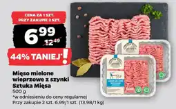 Netto Mięso mielone wieprzowe z szynki Sztuka Mięsa oferta