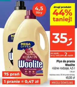 Dealz Płyn do prania Woolite Keratin Therapy Mix Colors oferta