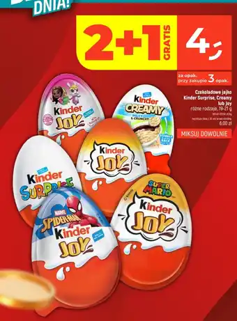 Czekoladowe jajko Kinder