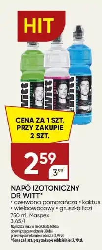 Chata Polska Napój Izotoniczny Dr Witt oferta
