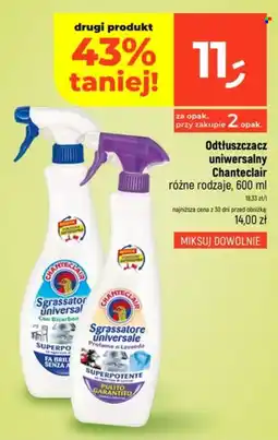 Dealz Odtłuszczacz uniwersalny Chanteclair oferta