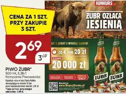 Chata Polska Piwo Żubr oferta