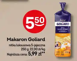 Żabka Makaron Goliard nitka luksusowa 5-jajeczna oferta