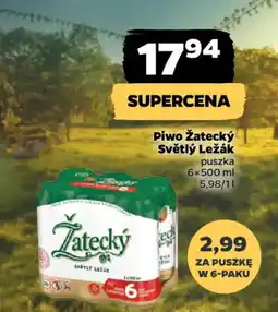 Netto Piwo Żatecky Světlý Ležák oferta