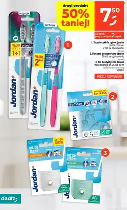 Dealz Szczoteczki do zębów Jordan oferta