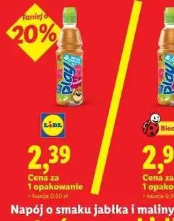 Lidl Napój o smaku jabłka i maliny oferta