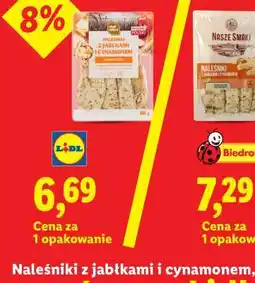 Lidl Naleśniki z jabłkami i cynamonem oferta