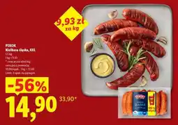 Lidl PIKOK Kiełbasa śląska, XXL oferta