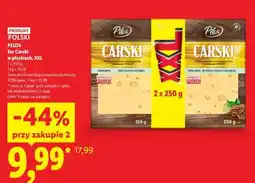 Lidl PILOS Ser Carski w plastrach, XXL oferta
