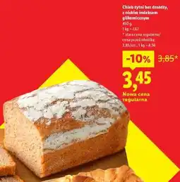 Lidl Chleb żytni bez drożdży oferta
