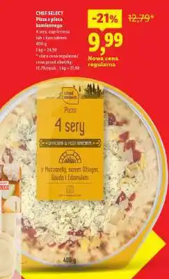 Lidl CHEF SELECT Pizza z pieca kamiennego oferta
