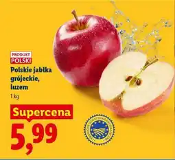 Lidl Polskie jabłka Grójeckie, luzem oferta