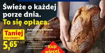 Lidl Bochen w stylu rustykalnym oferta