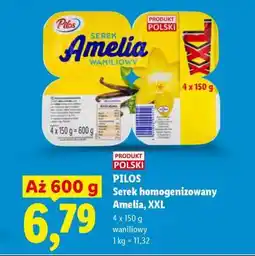 Lidl PILOS Serek homogenizowany Amelia, XXL oferta