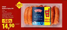 Lidl PIKOK Kiełbasa śląska, XXL oferta