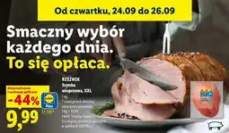 Lidl Rzeźnik Szynka wieprzowa, XXL oferta
