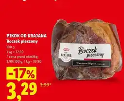 Lidl PIKOK OD KRAJANA Boczek pieczony oferta