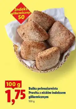 Lidl Bułka pełnoziarnista Provita oferta