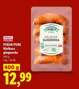 Lidl PIKOK PURE Kiełbasa głogowska oferta