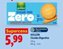 Lidl GULLÓN Ciastka Digestive oferta