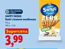 Lidl HAPPY SWING Rurki z kremem waniliowym oferta