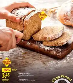 Lidl Chleb żytni bez dodatky oferta